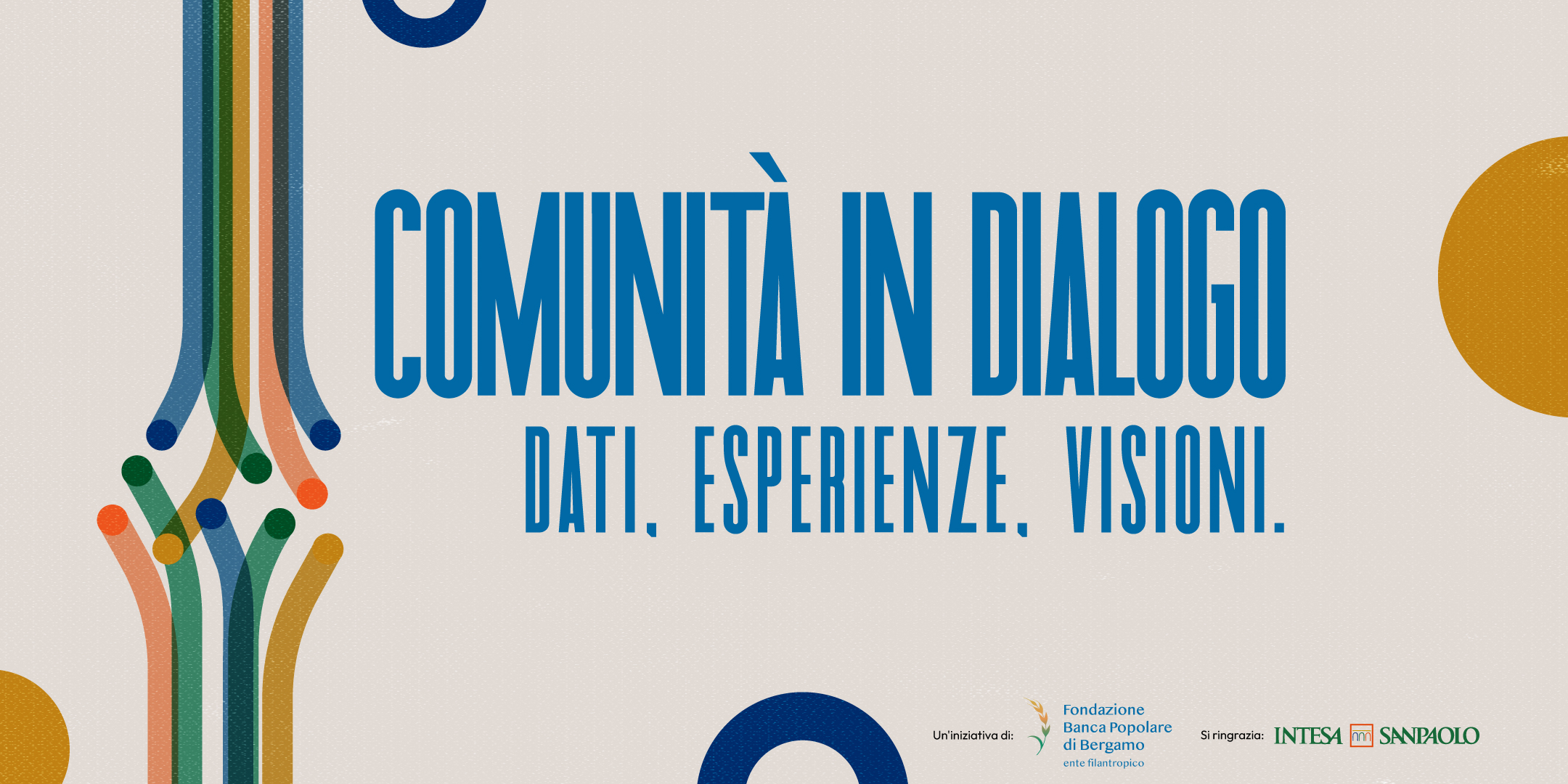 18 giugno/18 settembre/23 ottobre 2025: ‘Comunità in dialogo. Dati, esperienze, visioni’