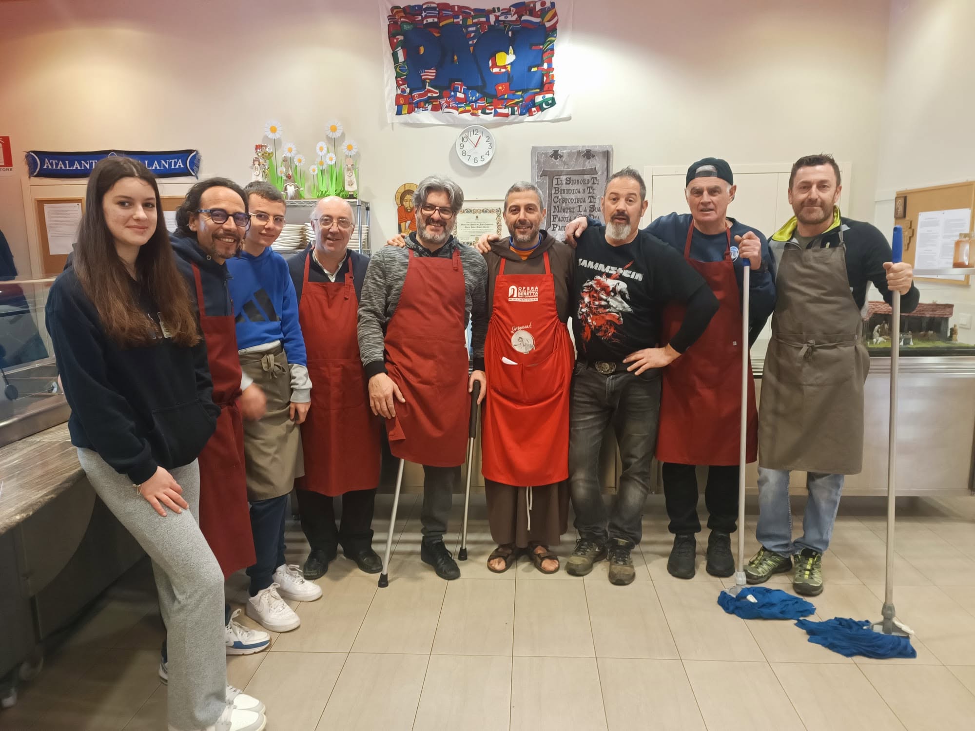 Nuove attrezzature per la mensa dei Frati Cappuccini di Bergamo. Continua l’impegno di Fondazione BPB contro povertà e emarginazione